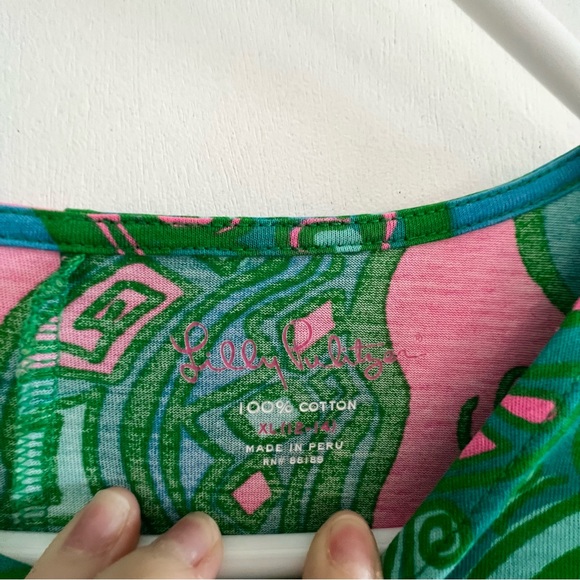 Lilly Pulitzer girls Charlene dress - Picture 2 of 3